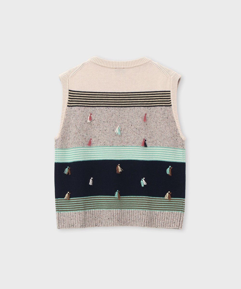 Paul Smith タッセルジャカード ベスト 