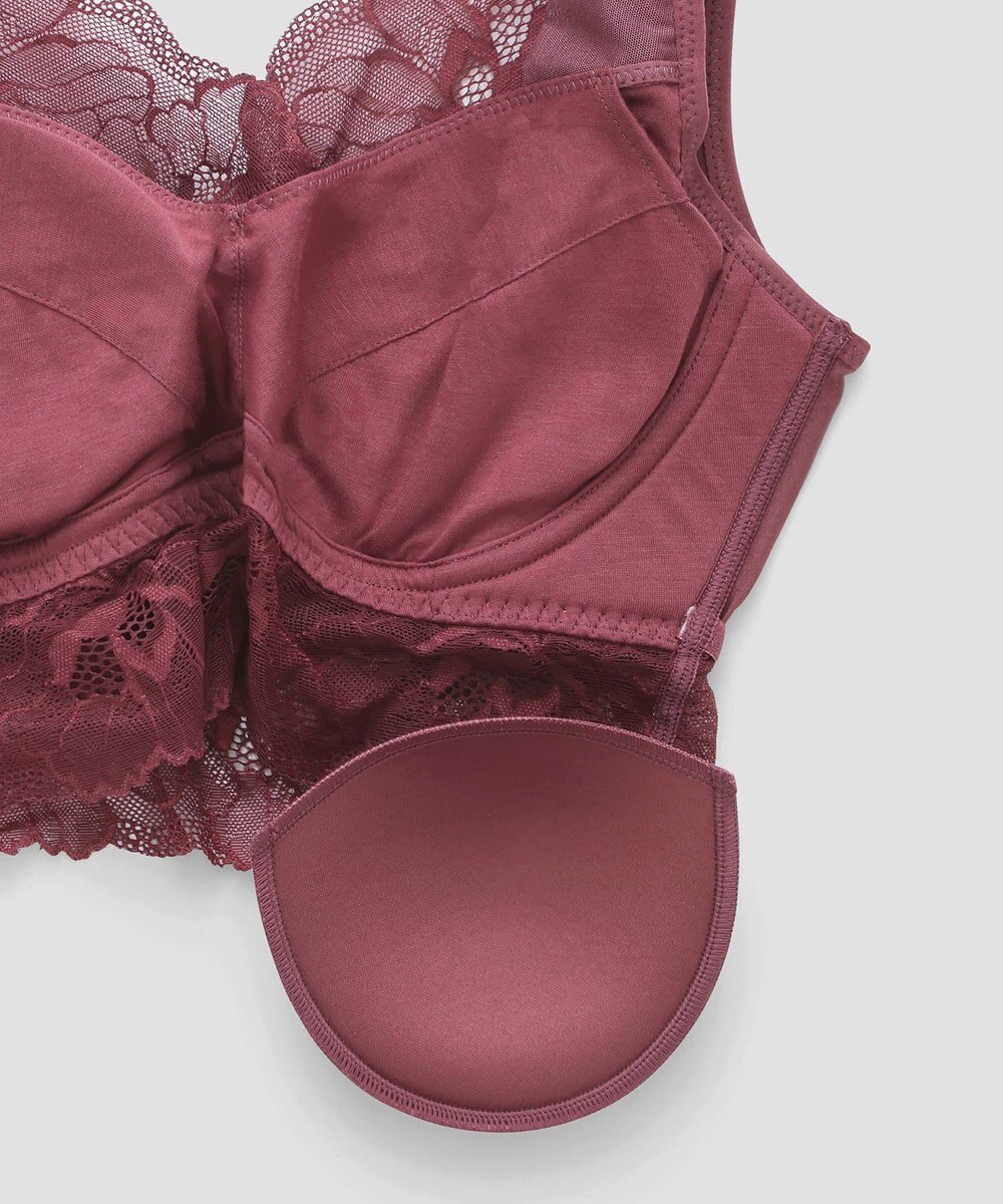 San-ai Resort（三愛水着楽園） 毎日らくちん 楽しくバストケアもちもちナイトブラ【ナイト＆ディブラ】フロントホックあり 【northerly】 