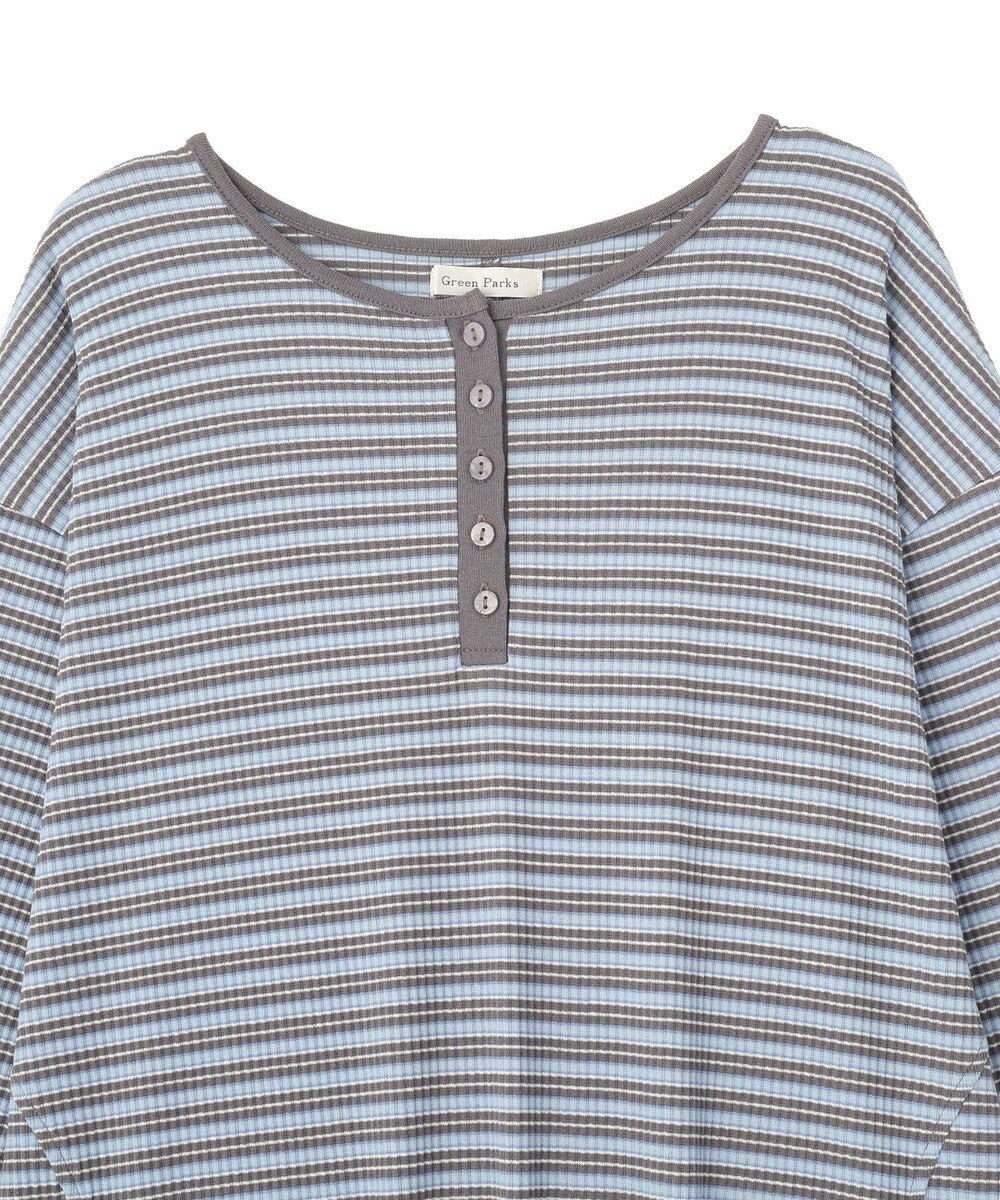 Green Parks ヘンリーネックワンピース 