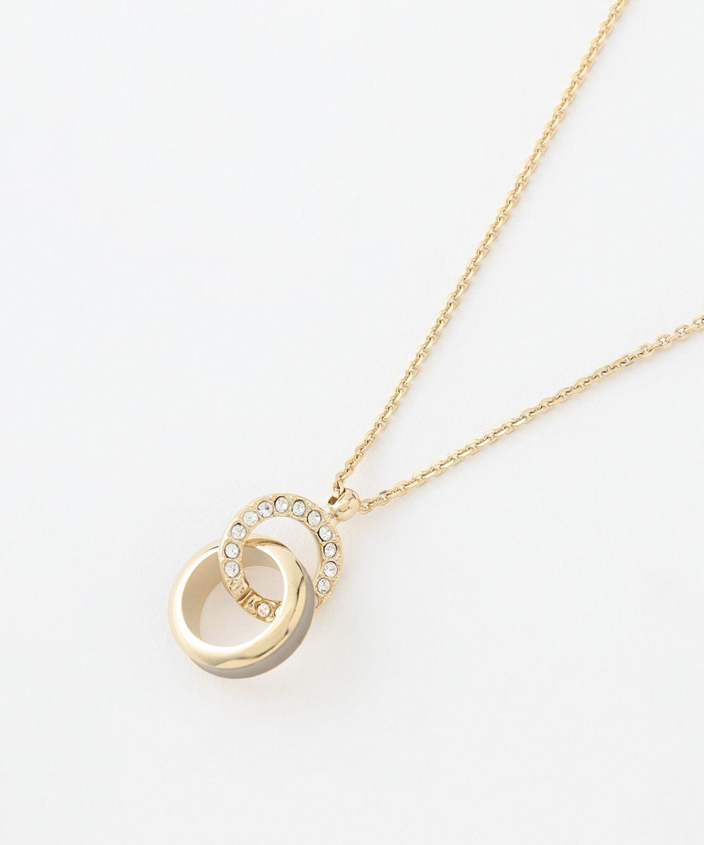 J.PRESS LADIES ダブルリング エポ ネックレス 
