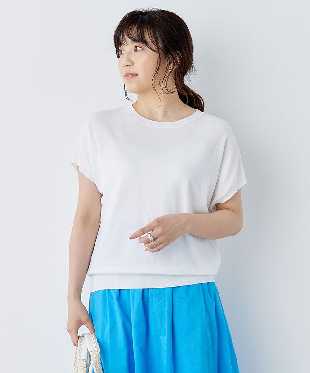 UNFILO 【新色追加！/UVケア/接触冷感/抗菌防臭】スゴ機能 コンパクトニットＴ 