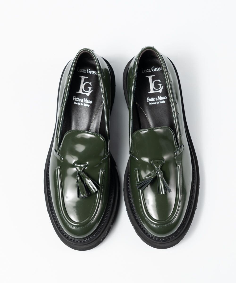 BONTRE 【LucaGrossi/ルカグロッシ】厚底タッセルローファー 