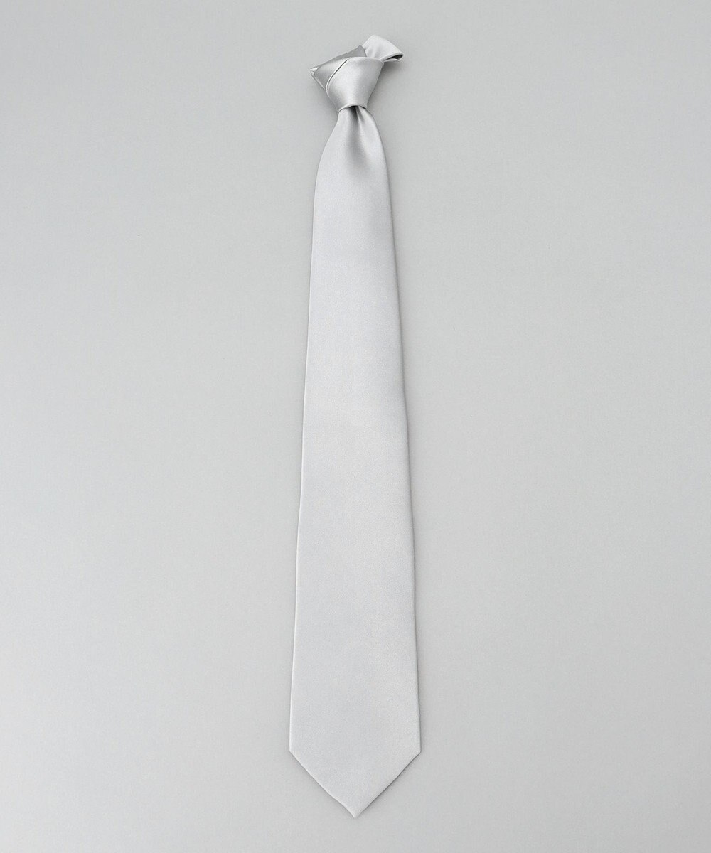 GOTAIRIKU 【WEAR BLACK】フォーマル用_サテン無地 ネクタイ 
