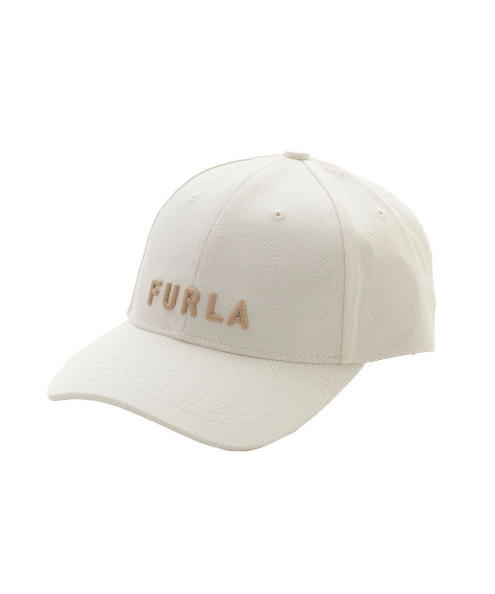 MOONBAT FURLA(フルラ) 立体刺繍ロゴキャップ 