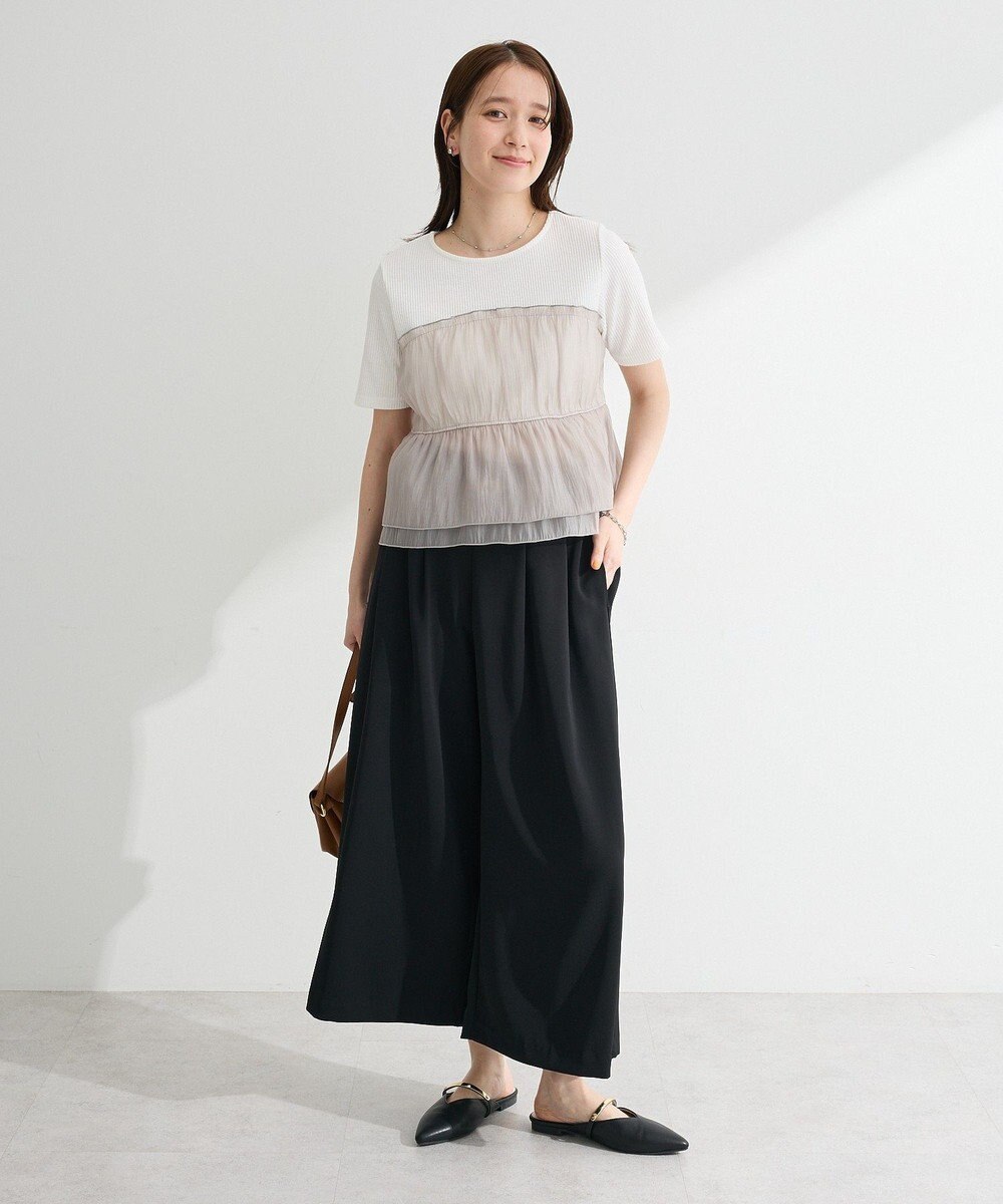 Green Parks ベルト付きスカーチョ 