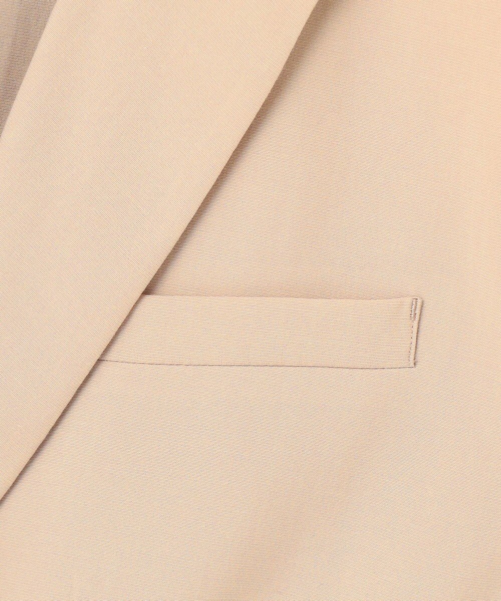 ICB 【接触冷感・UVカット・洗える】 T/Rドライリネン ショートジレ 