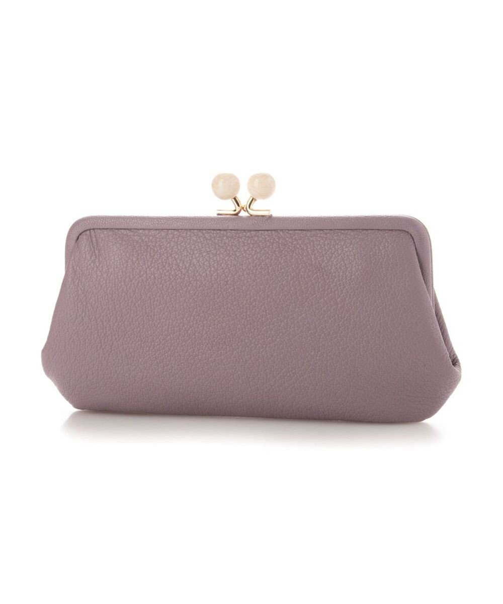 UNBILLION ペルケ perche / アクリル玉がま口長財布 