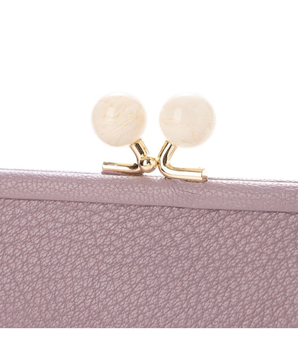 UNBILLION ペルケ perche / アクリル玉がま口長財布 