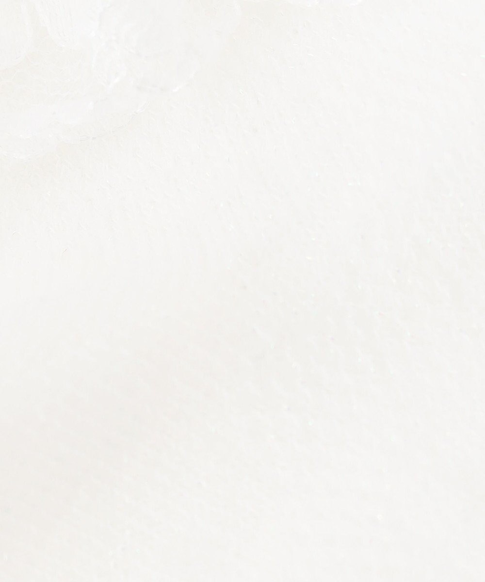 ANY KIDS 【日本製】レース花柄ラメショートソックス 