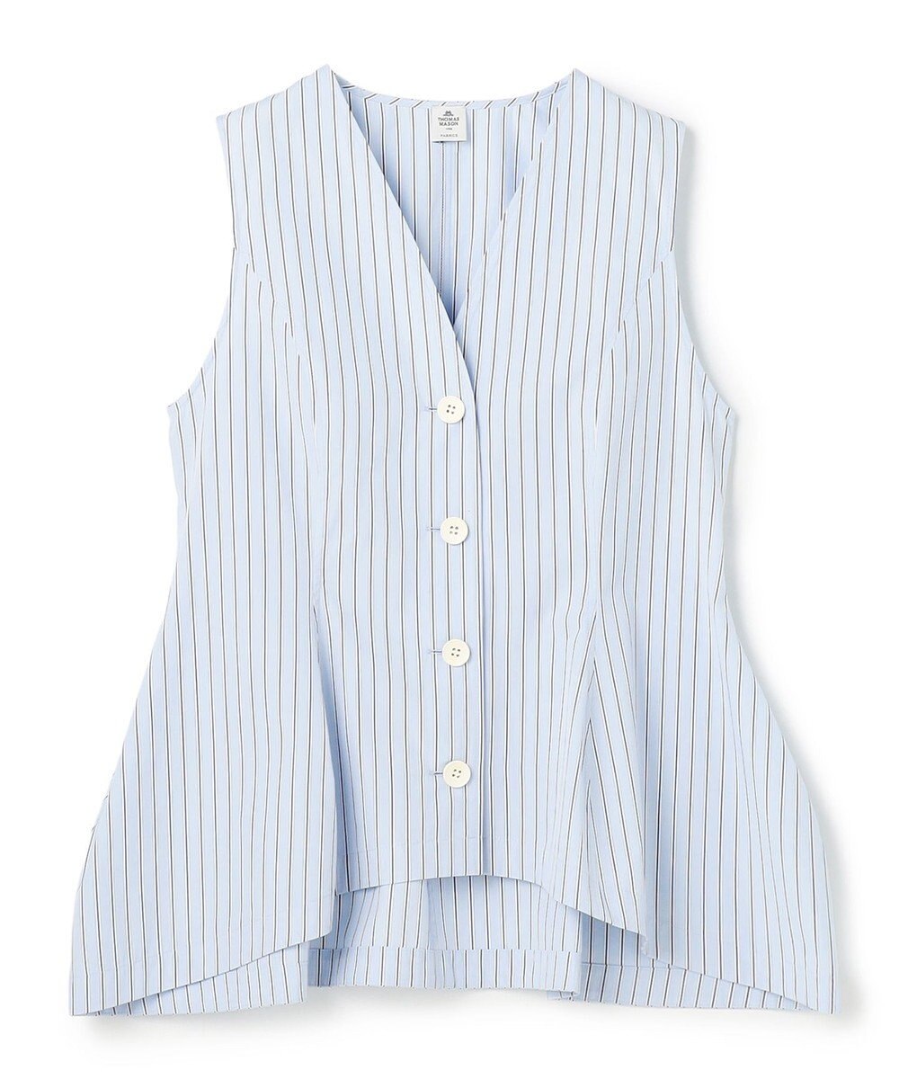 uncrave THOMAS MASON ペプラムジレブラウス 