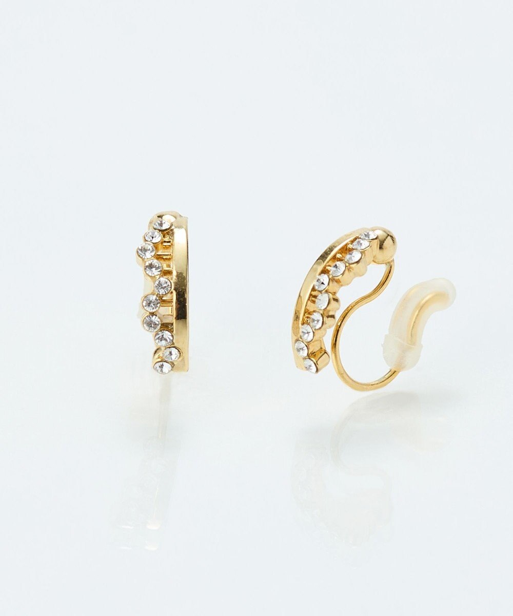 Phoebe 【痛くないシリーズ/金属アレルギー対応】ミルキーウェイライトフィットイヤリング　ゴールド 