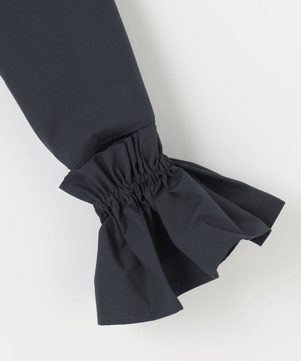 #Newans 【セレモニーにも】＜亀恭子さんコラボ＞下から着られちゃう！シュシュ付き2WAYカフスシャツ 