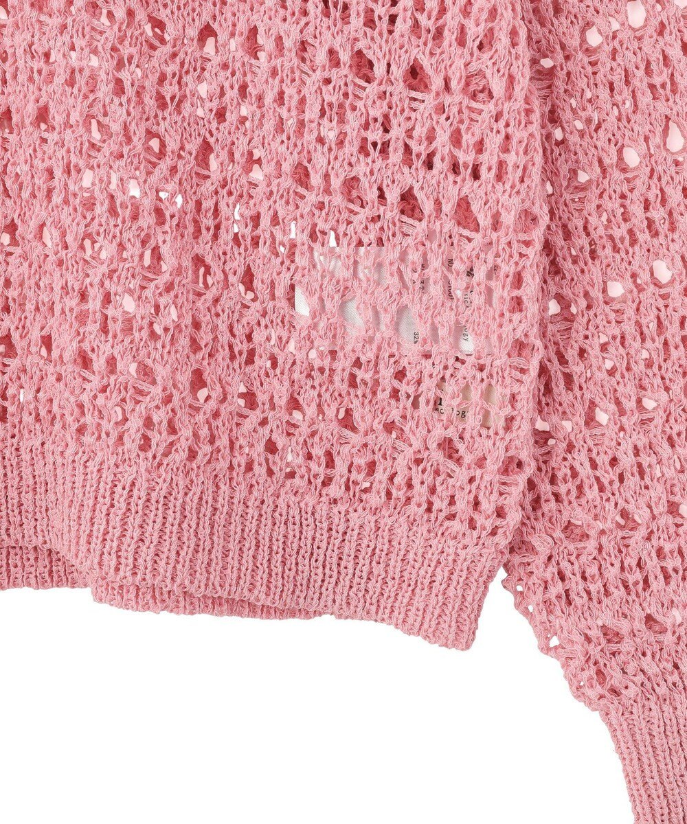 earth music&ecology メッシュニットプルオーバー 