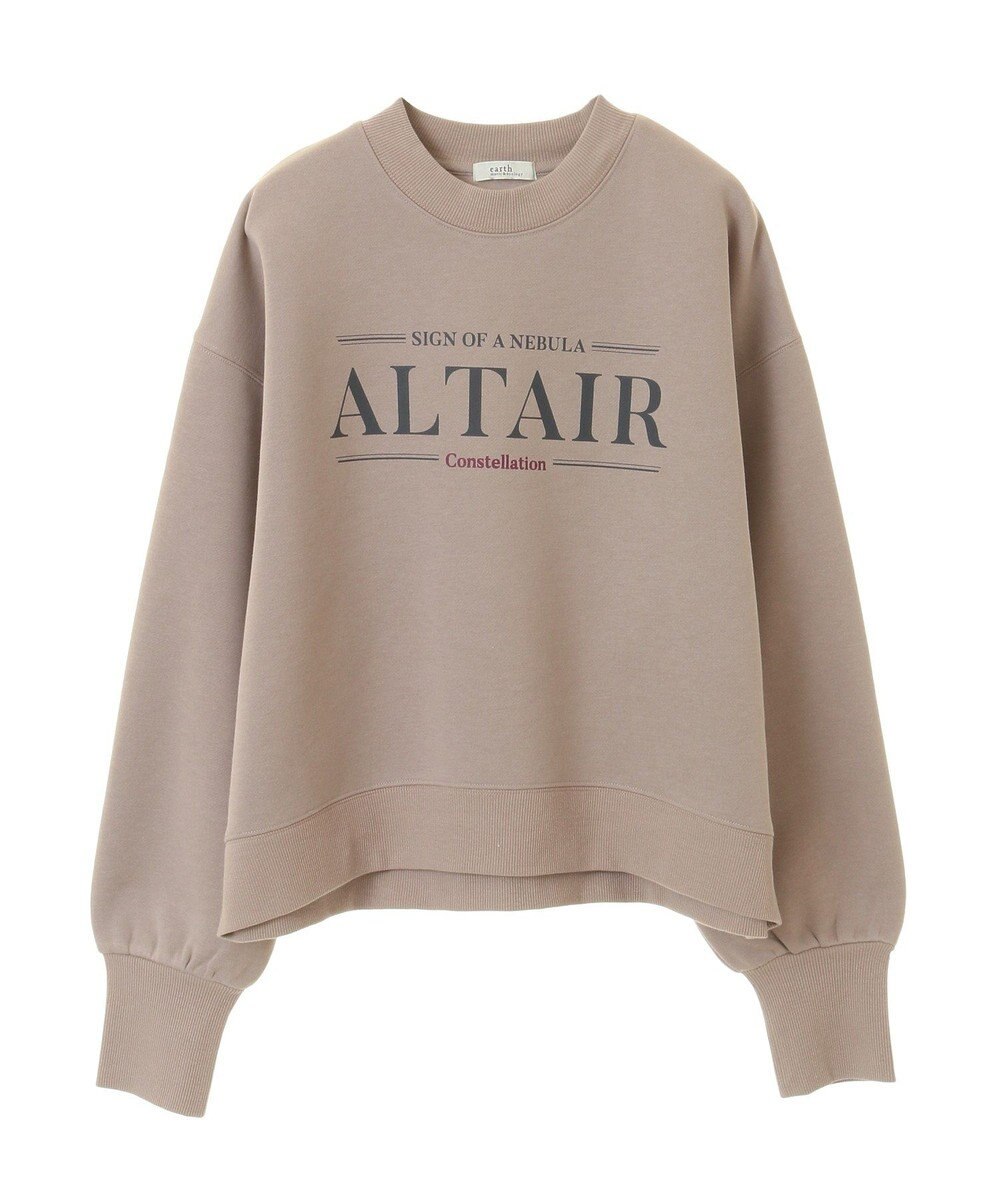 earth music&ecology アソートロゴショートスウェット 