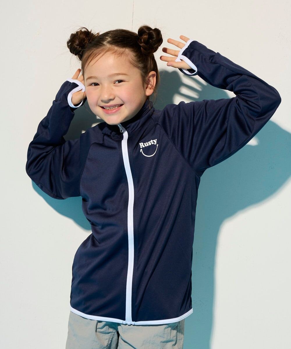 OP／FILA 【RUSTY】ニコちゃんプリントラッシュガード 