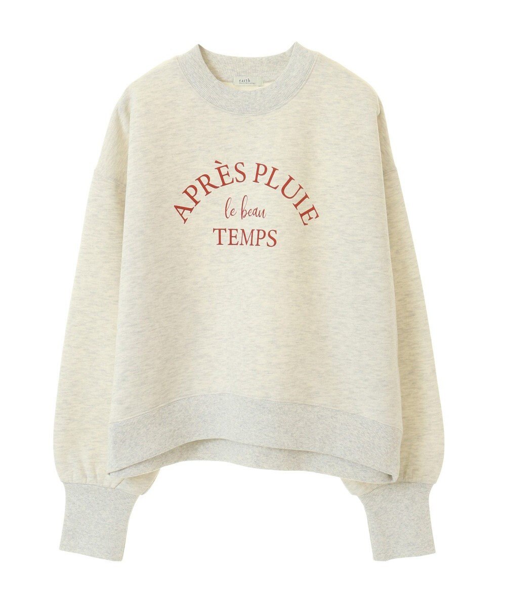 earth music&ecology アソートロゴショートスウェット 
