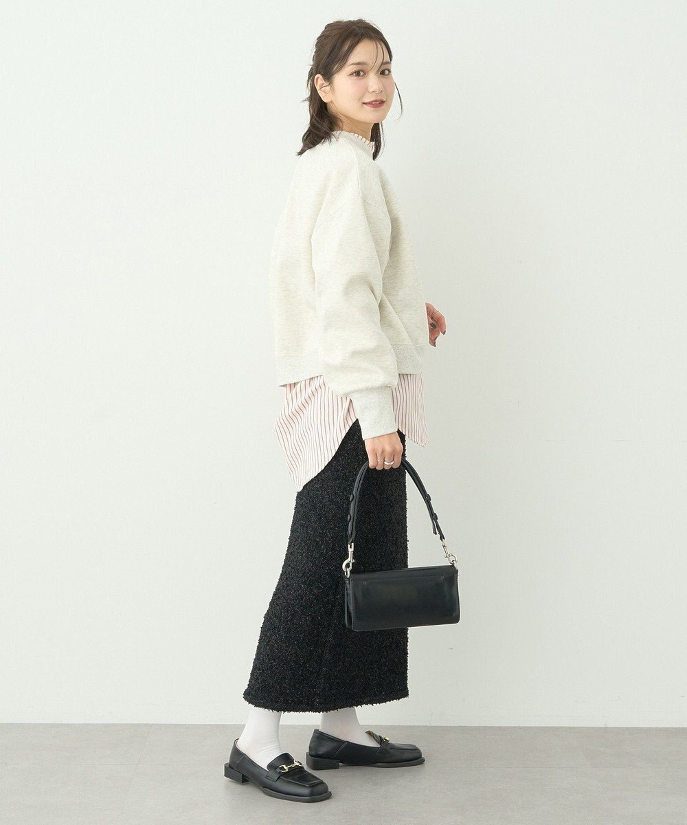 earth music&ecology アソートロゴショートスウェット 