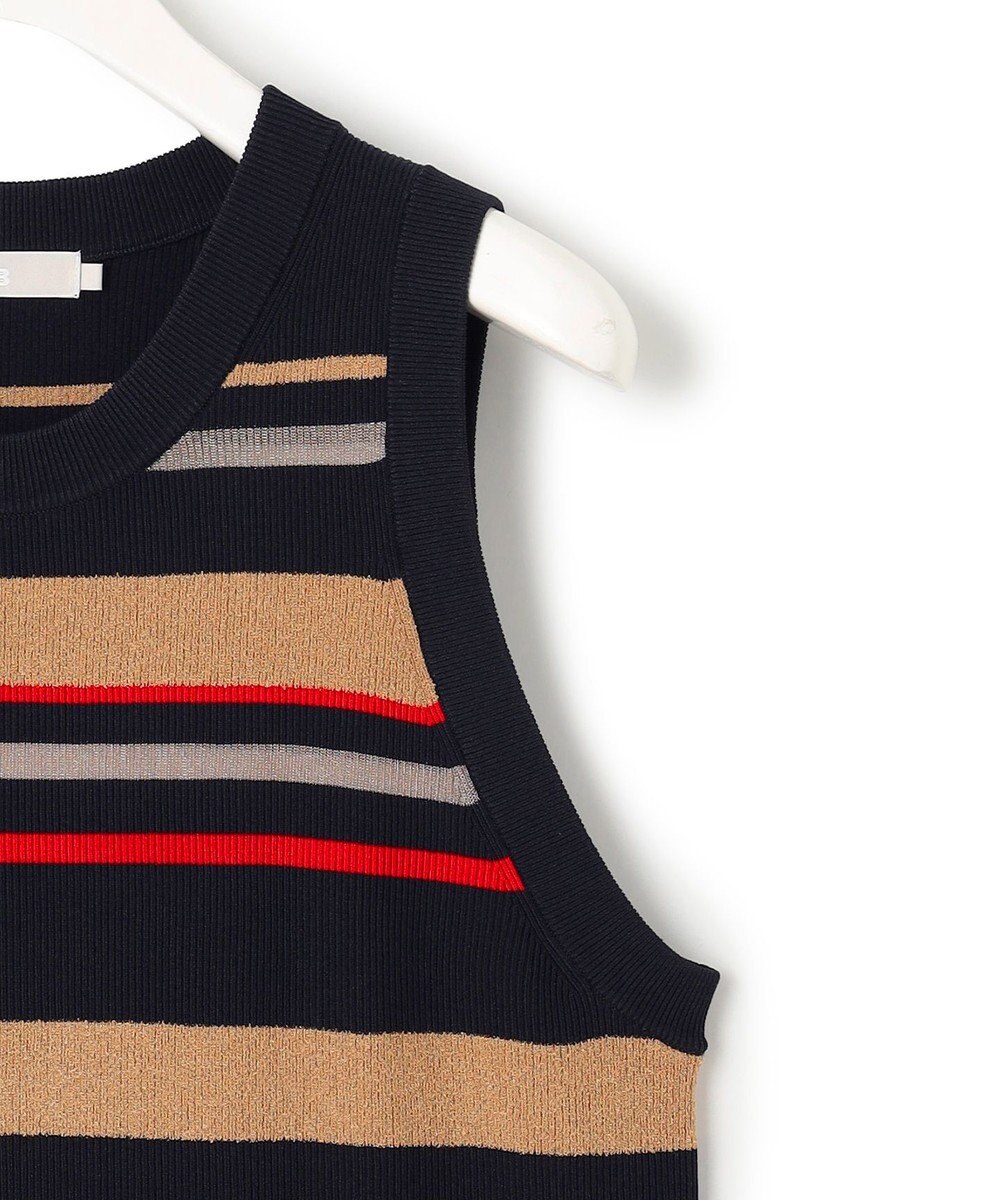 ICB 【洗える】 マルチボーダーワンピース 