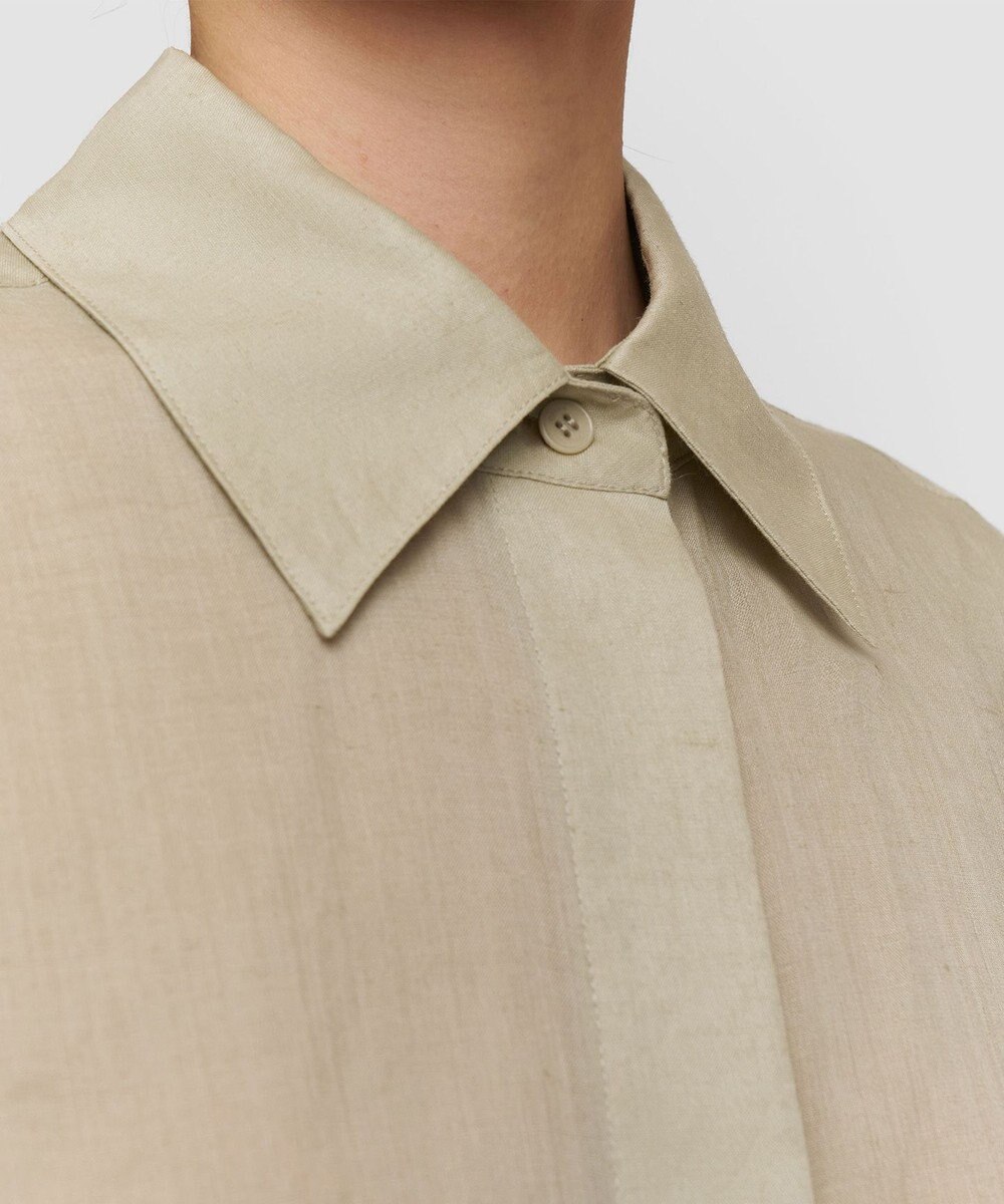 JOSEPH ラミーボイル　ショートスリーブブラウス　JUSTI 