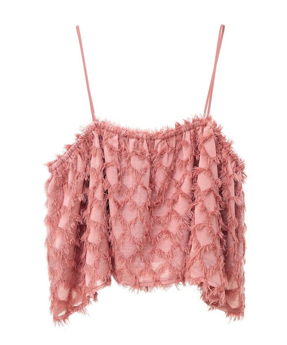 Green Parks ・ＥＬＥＮＣＡＲＥ　ＤＵＥフリンジジャカードビスチェ 