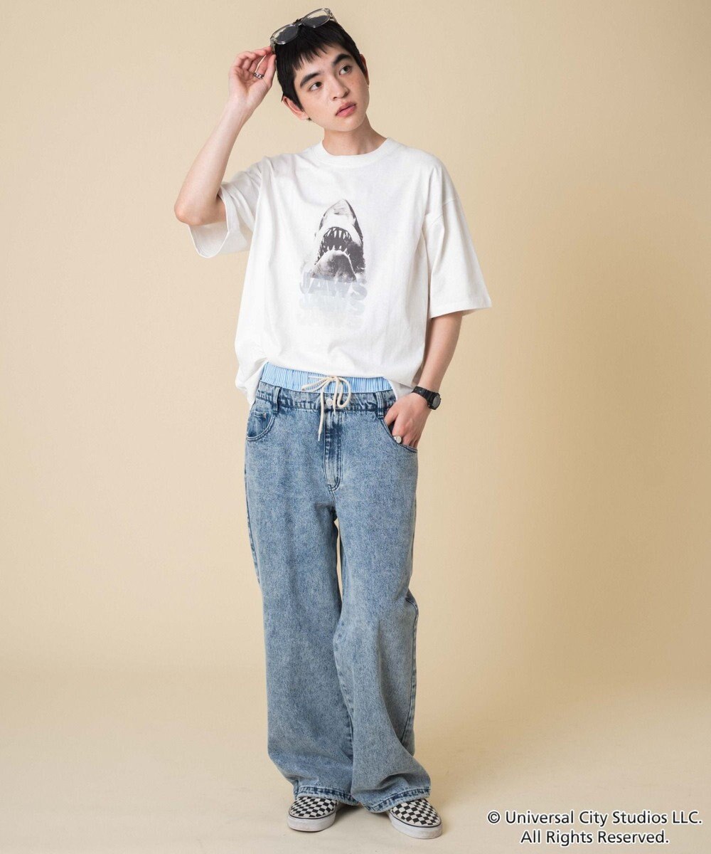 WEGO 【新柄追加/JAWS/ユニセックス着用ITEM/SMLサイズ展開】JAWSグラフィックT（S） 