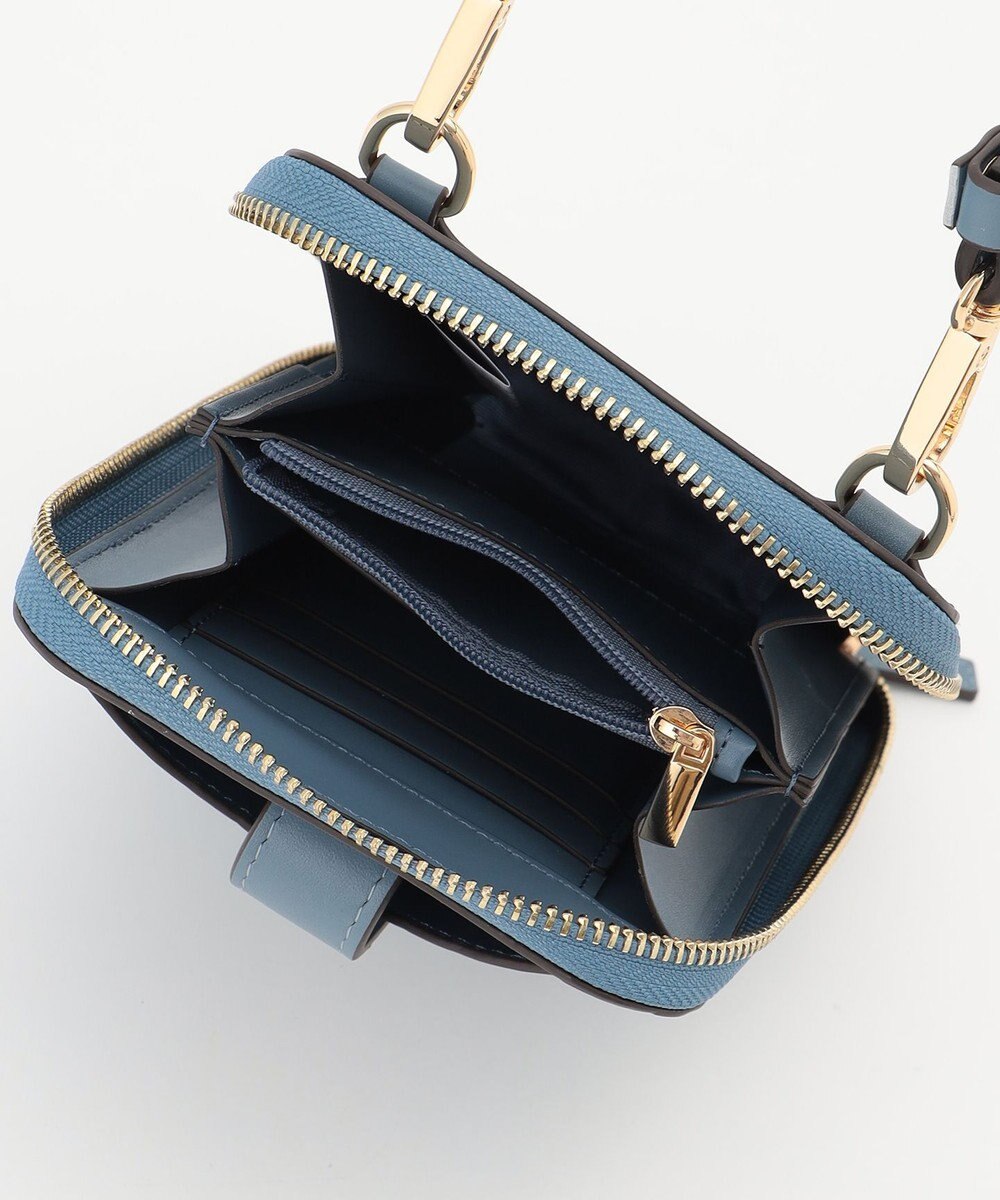 LA BAGAGERIE レザーステッチ　マルチポシェット 