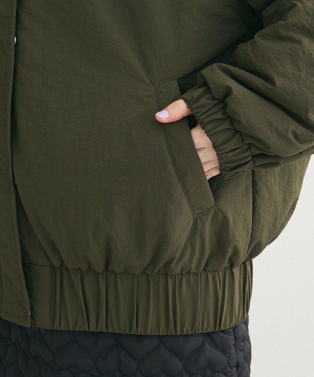 Green Parks ・ＥＬＥＮＣＡＲＥ　ＤＵＥ　フェイクレザーエリブルゾ 