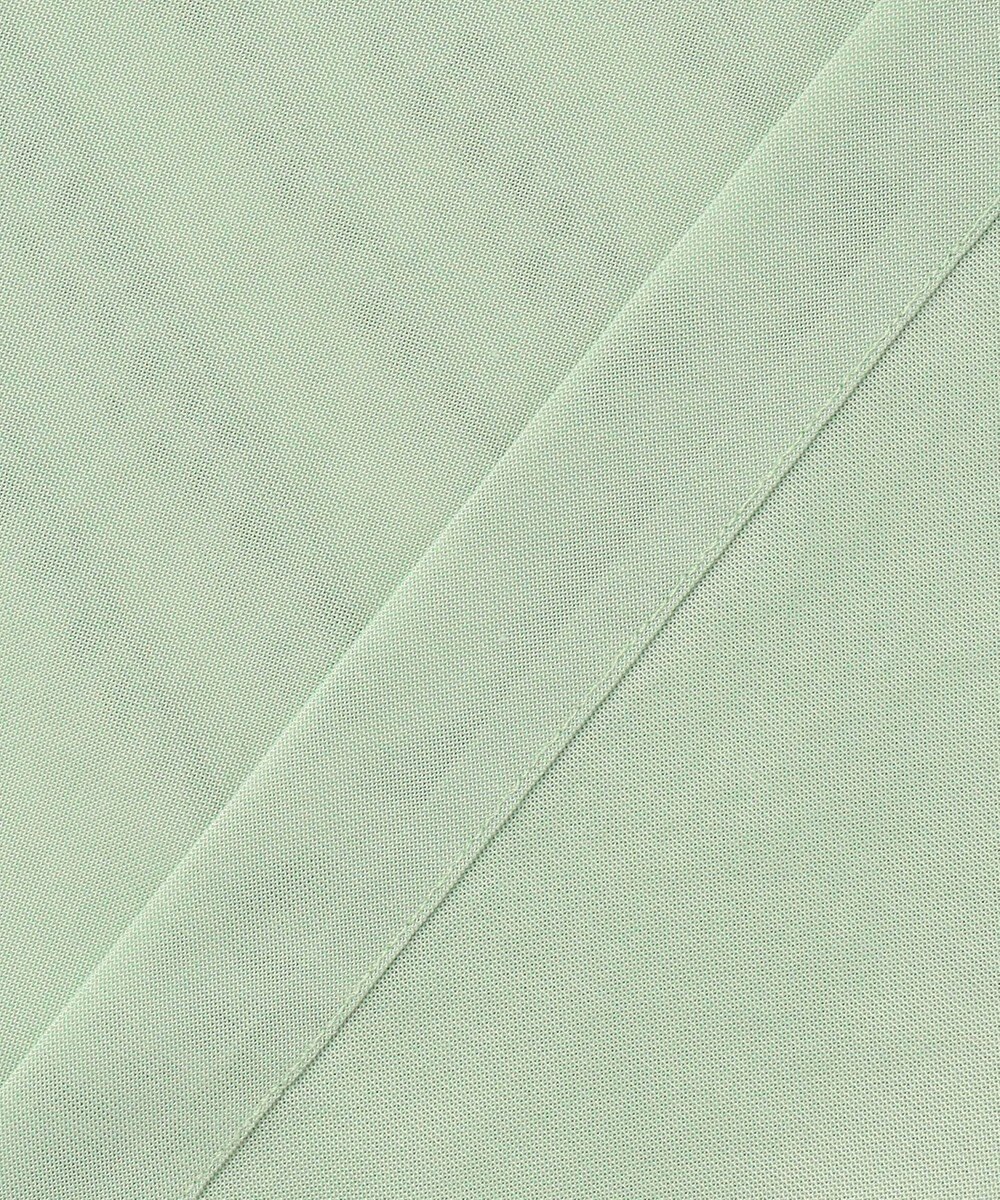 J.PRESS LADIES S シアードライトリコット フレアタック カットソー 