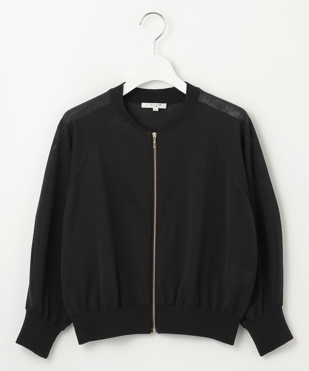 23区 L 【SLOW/一部店舗限定】シアー ブルゾン 