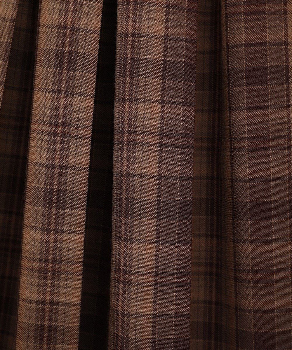 earth music&ecology ベルト付きプリーツミニスカート 