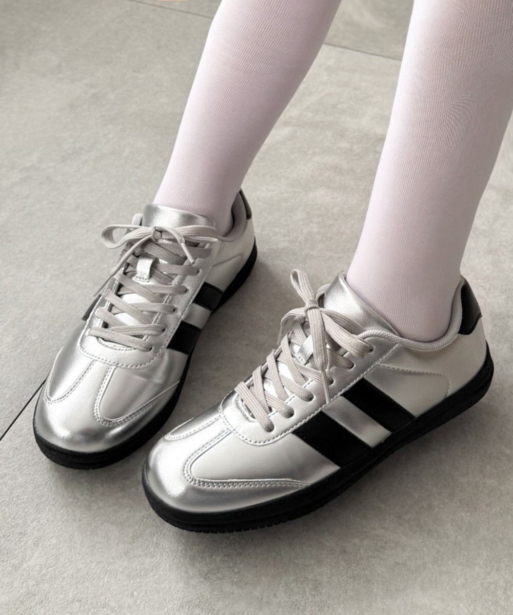 WEGO 2ラインローカットスニーカー 