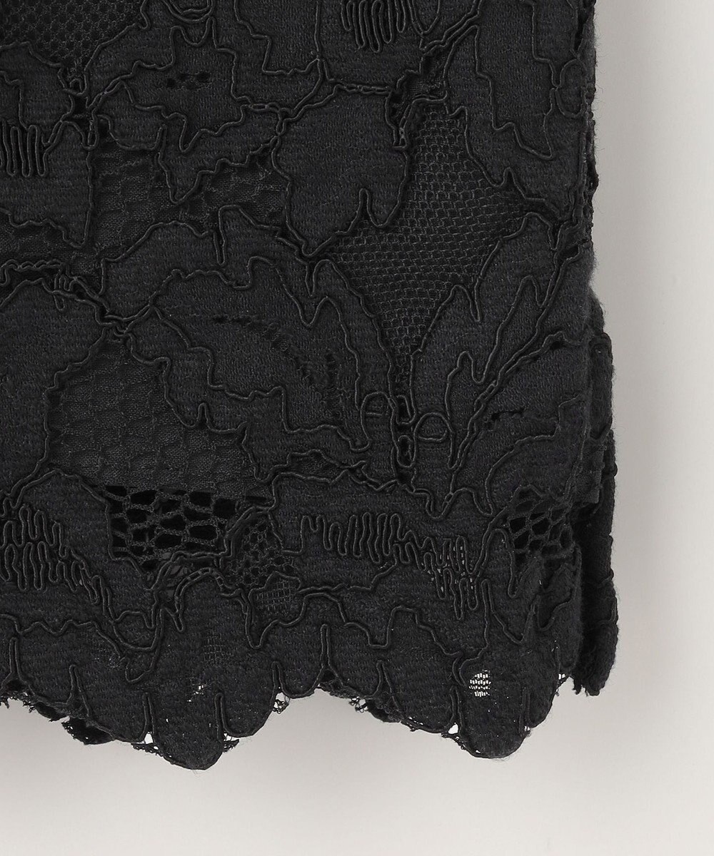 自由区 【SHIHOさん着用】レースブロッキング ブラウス 