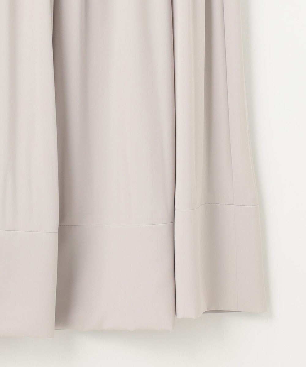 自由区 S 【セットアップ対応・洗える】ライトサテンプリーツ スカート 