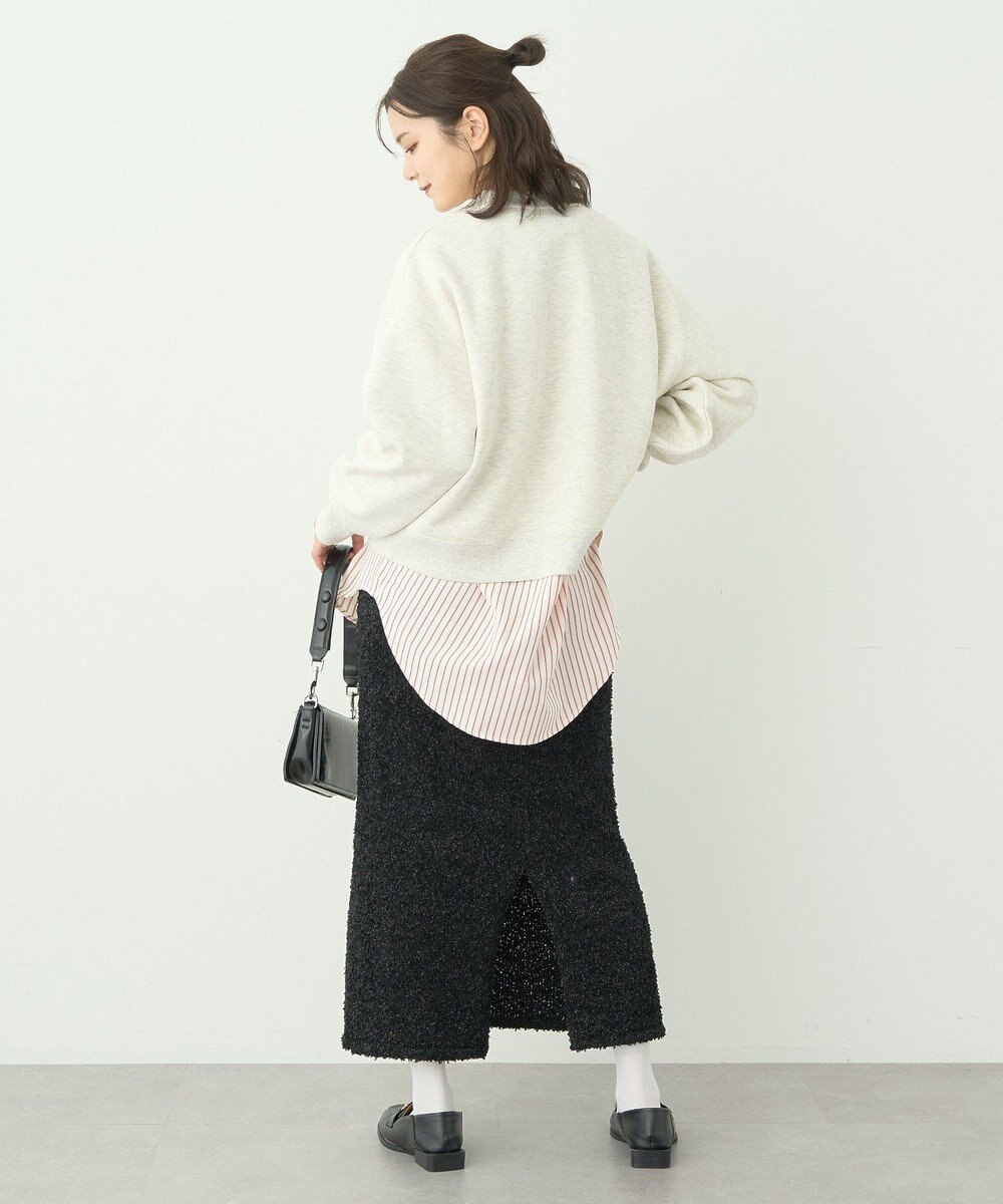 earth music&ecology アソートロゴショートスウェット 