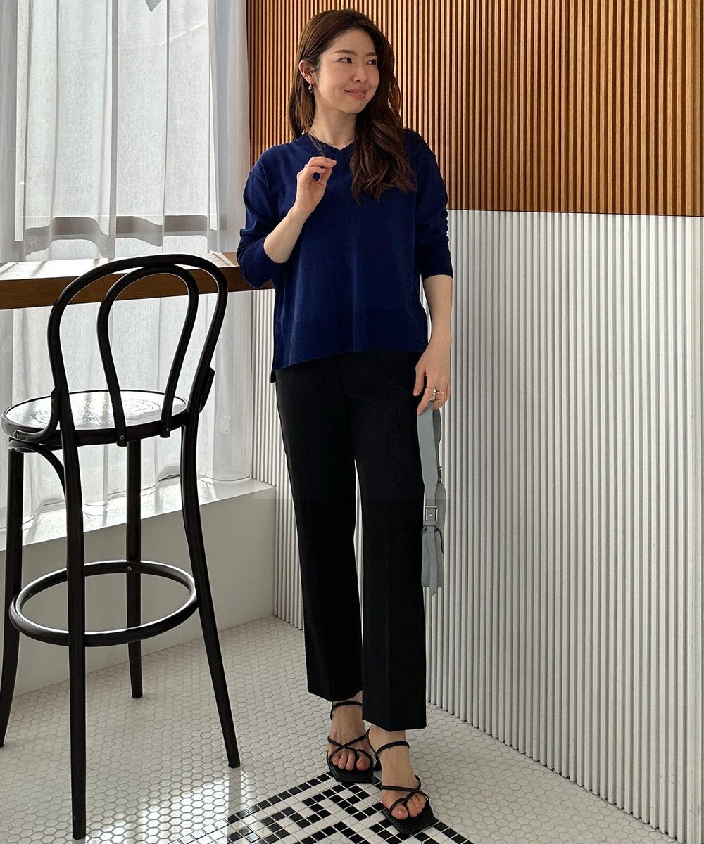 UNFILO L マイビューティ Vネック ニット 