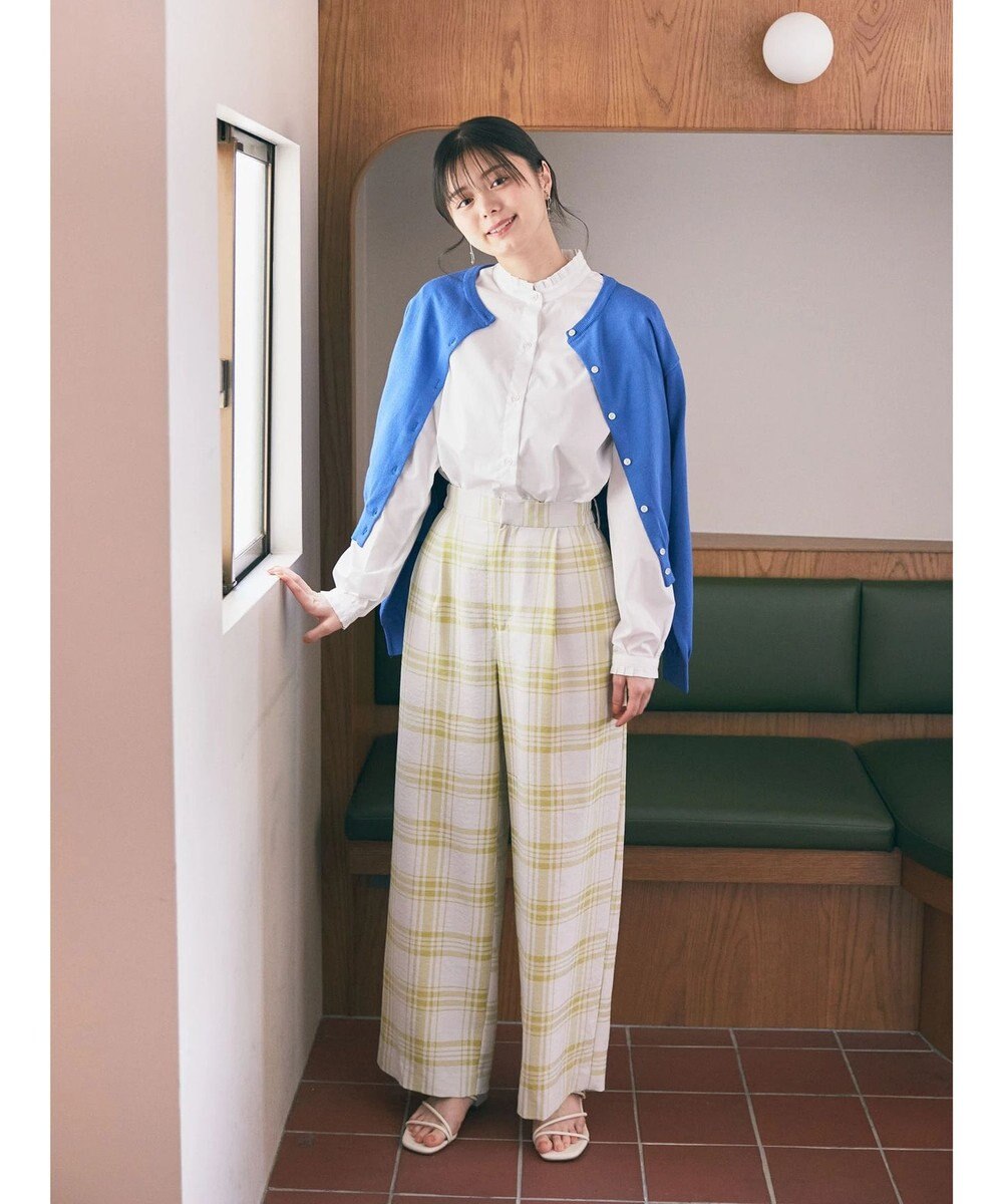 earth music&ecology タックワイドパンツ 