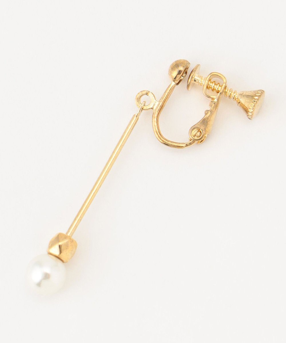 ANY SIS 【全方位 好印象】ドロップパール調 イヤリング 