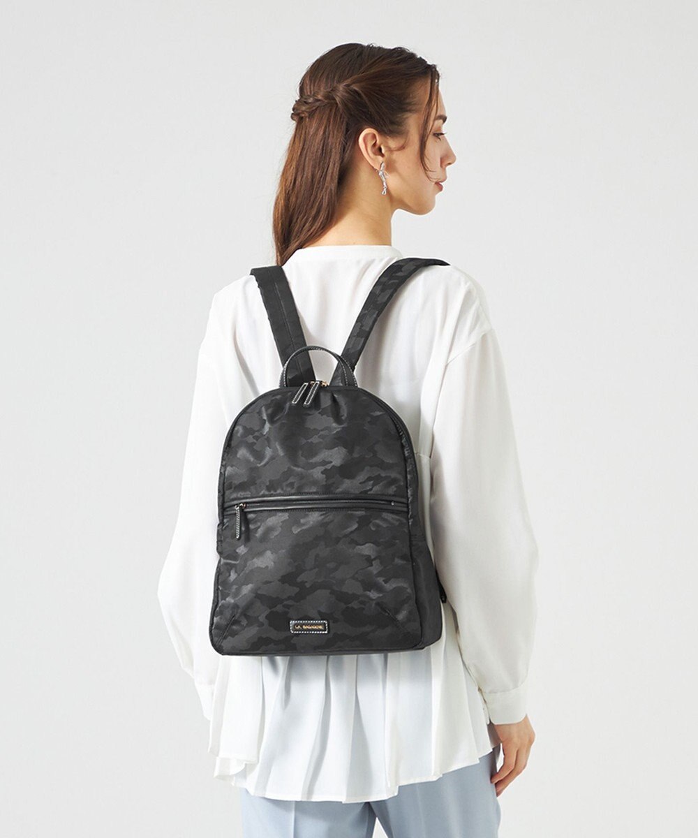 LA BAGAGERIE シャドージャカード リュックサック 