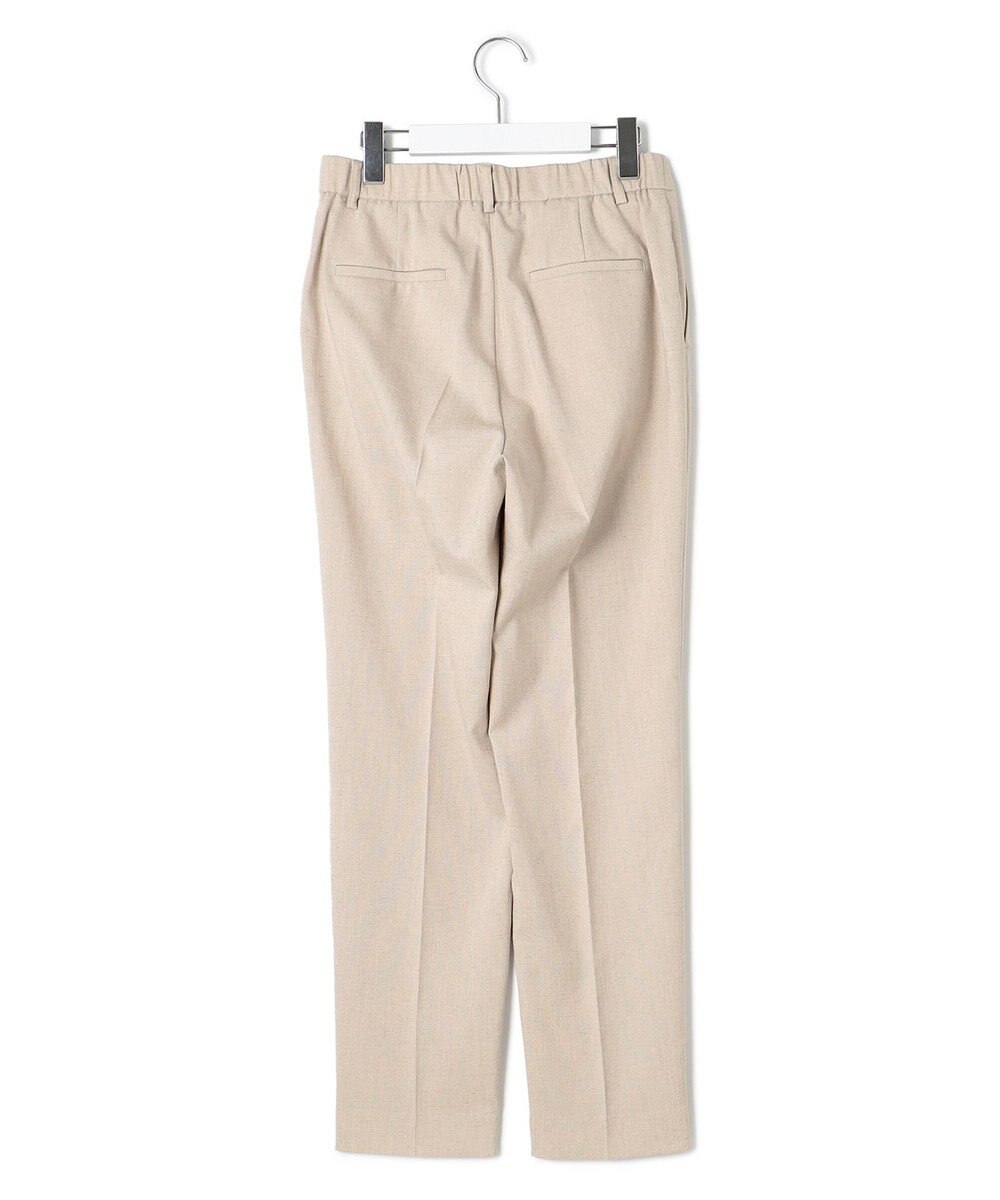 23区 L 【セットアップ対応/防シワ性/洗える】アイアスマットストレッチ テーパード パンツ 