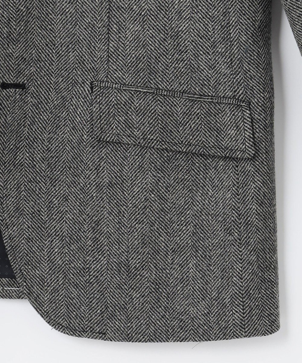 JOSEPH ABBOUD 【リラックスサイズ】ラムウールツィード ジャケット 