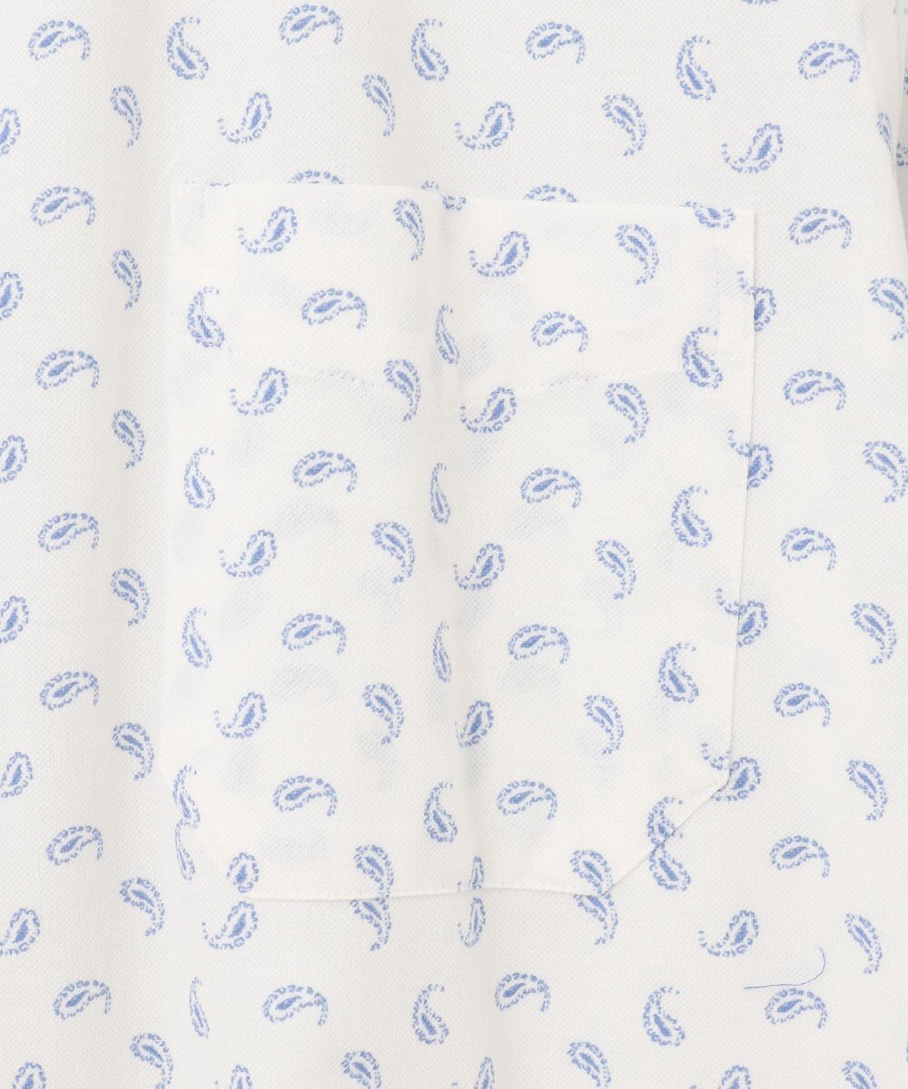 JOSEPH ABBOUD 【イージーケア】 ジャージーペイズリープリントシャツ 