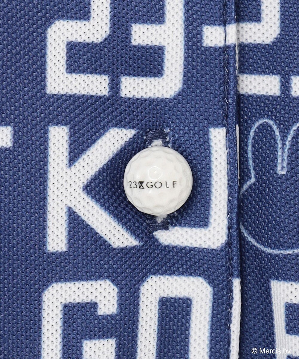 23区GOLF 【WOMEN】【吸水速乾/UVカット】ミッフィーロゴポロシャツ 