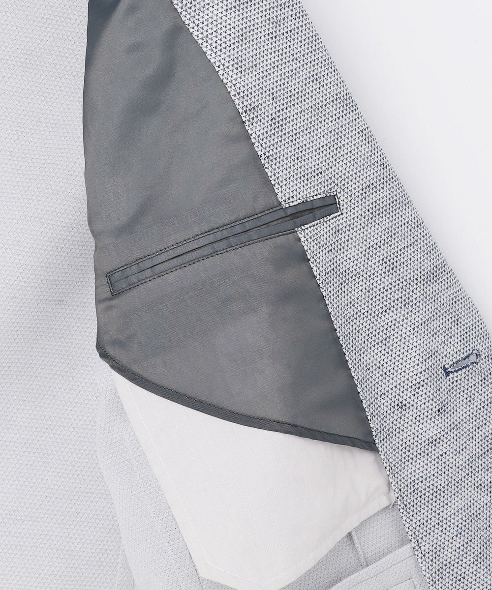 JOSEPH ABBOUD 【尾州産ジャージー/軽量/ストレッチ】ノルマンディーリネントップジャージージャケット 