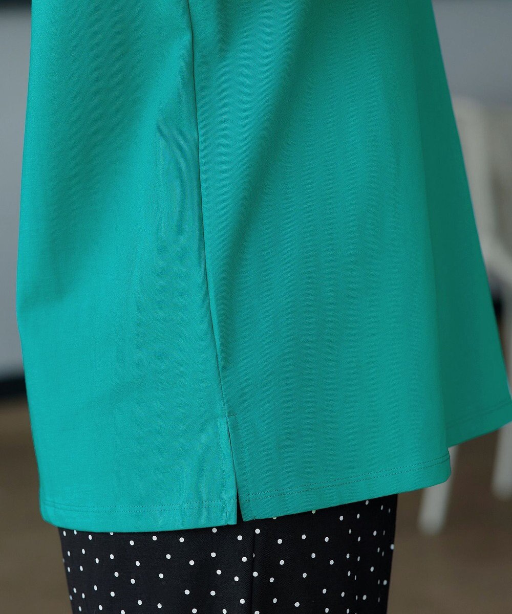 Tiaclasse 「サマケア」レーススリーブトップス 