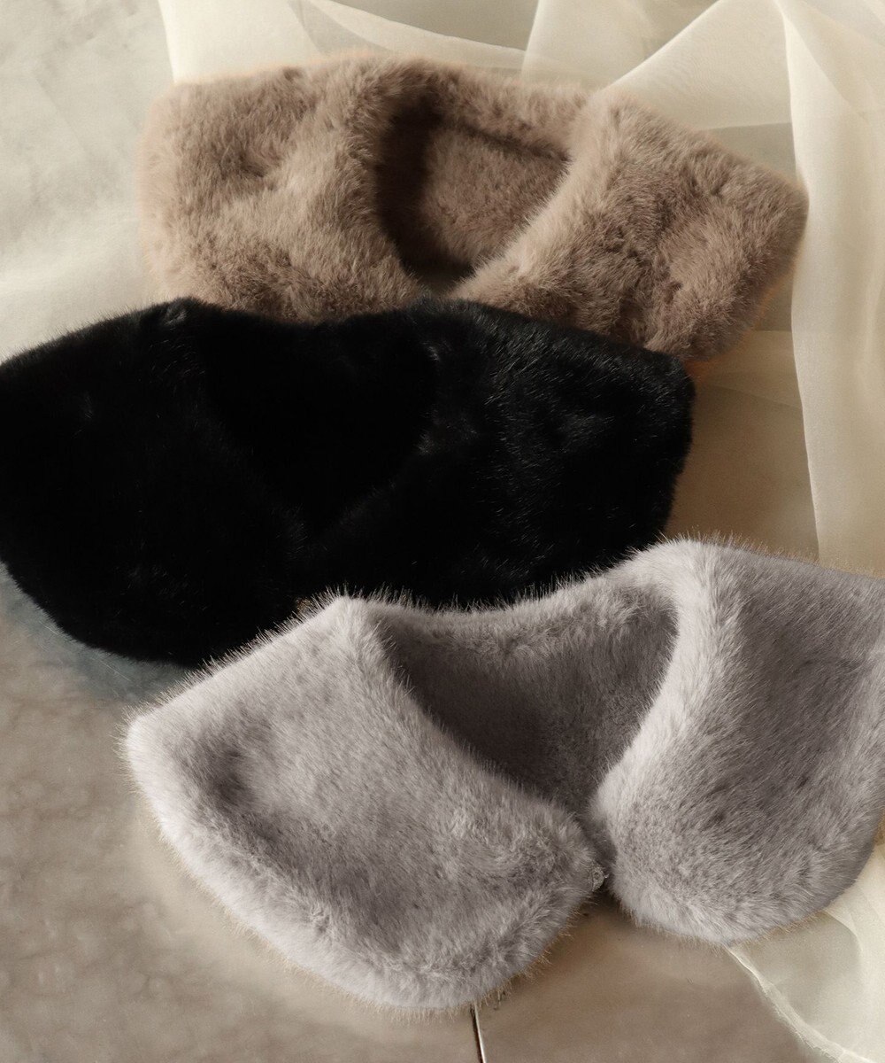 Tiaclasse エコファー付け襟ティペット 