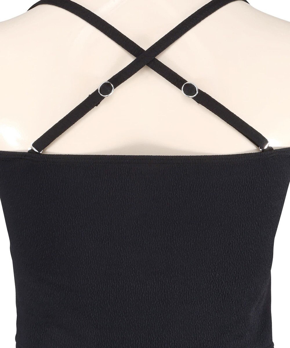 San-ai Resort（三愛水着楽園） 【WEB限定】ニットレーストップス付き4点セット水着 