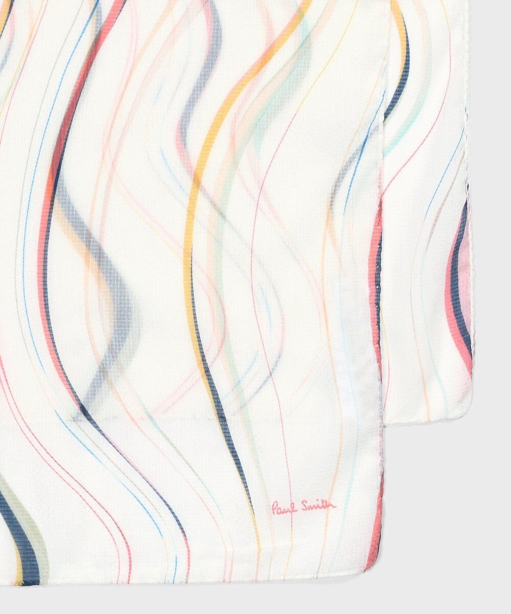 Paul Smith Summer Swirl プリント スカーフ 