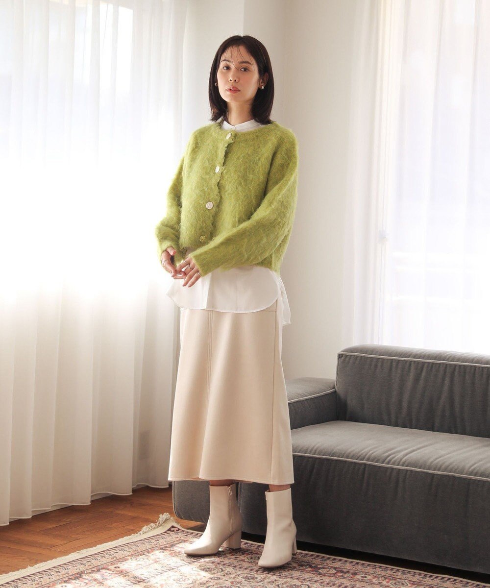 Green Parks ＲＵＰＩＳ．ヒール金具ストレッチブーツ 