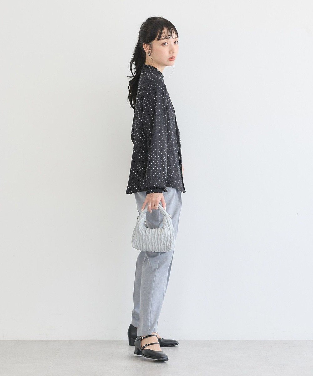 earth music&ecology フリルピンタックブラウス 