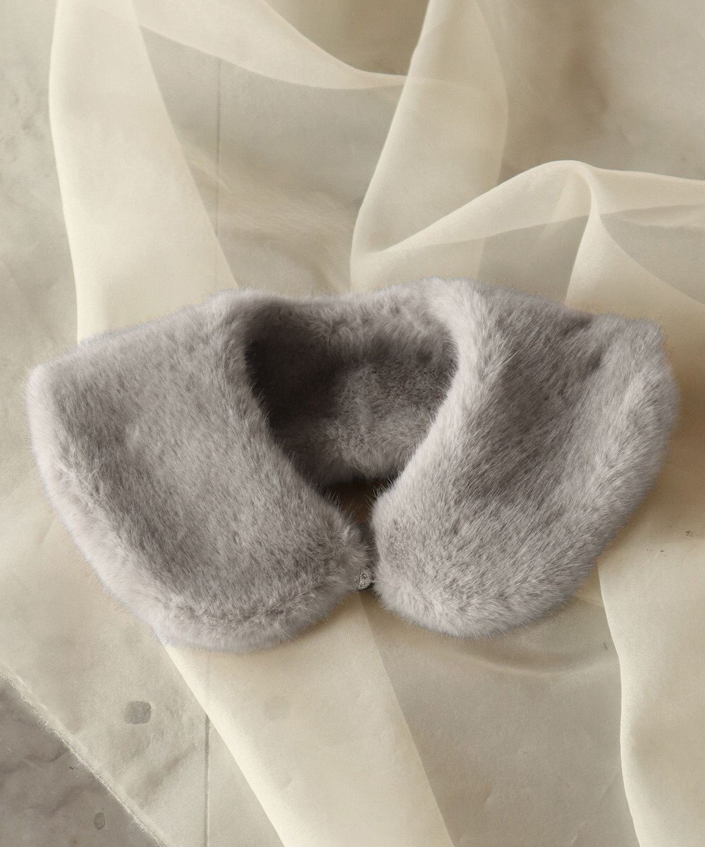 Tiaclasse エコファー付け襟ティペット 